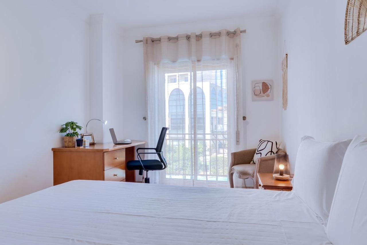 Al - Apartamento Atlantida Mar Quarteira Exteriör bild